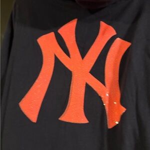 VS Pink Limited Edition New York Pink hoodie zip Sweatshirt